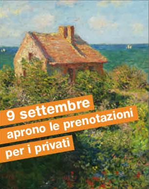 9 settembre aprono le prenotazioni per i privati
